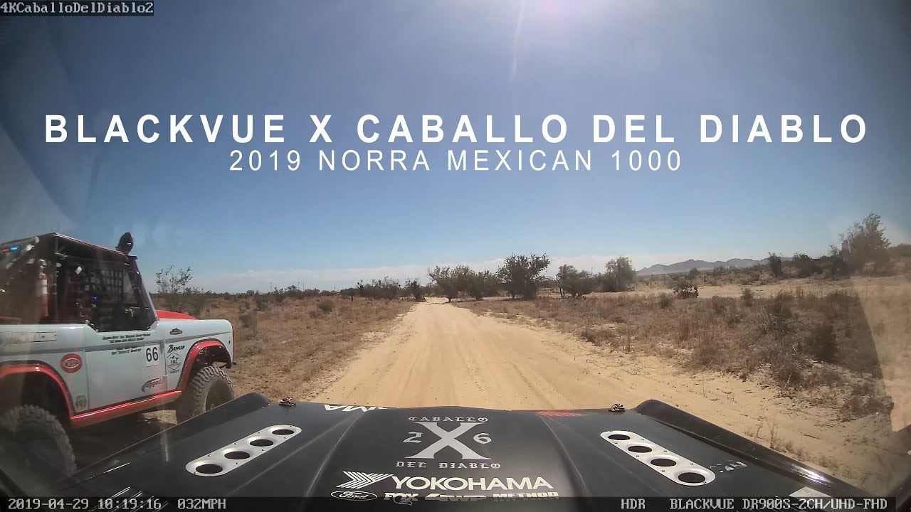 BlackVue At 2019 NORRA Mexican 1000 – Caballo Del Diablo Sponsorship