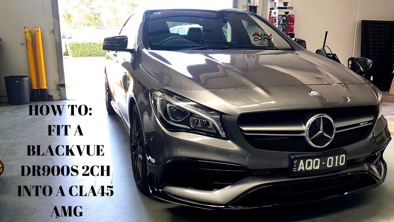 Detailed DR900S-2CH + Power Magic Pro Install In Mercedes CLA45