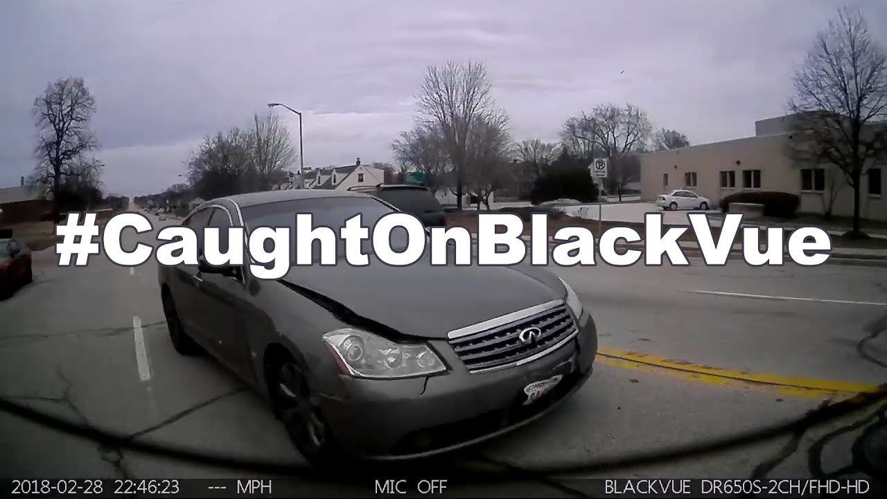 Never Saw It Coming – A Hit And Run #CaughtOnBlackVue!