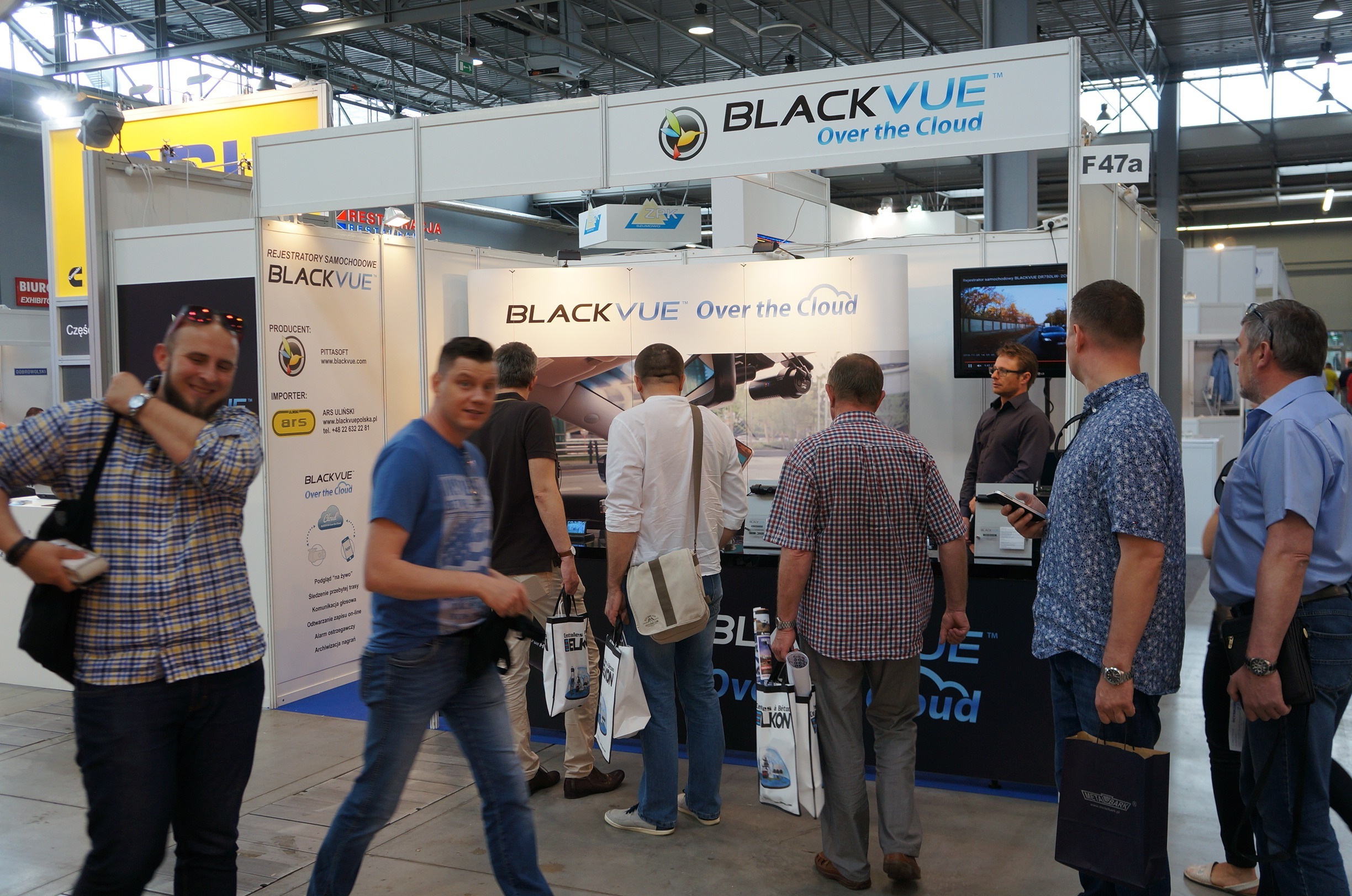 BlackVue at the 7th International Fair of Road Transport – Commercial Vehicles ROTRA in Poland