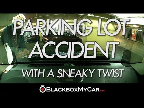 Accident Caught on BlackVue Dashcam in Parking Mode
