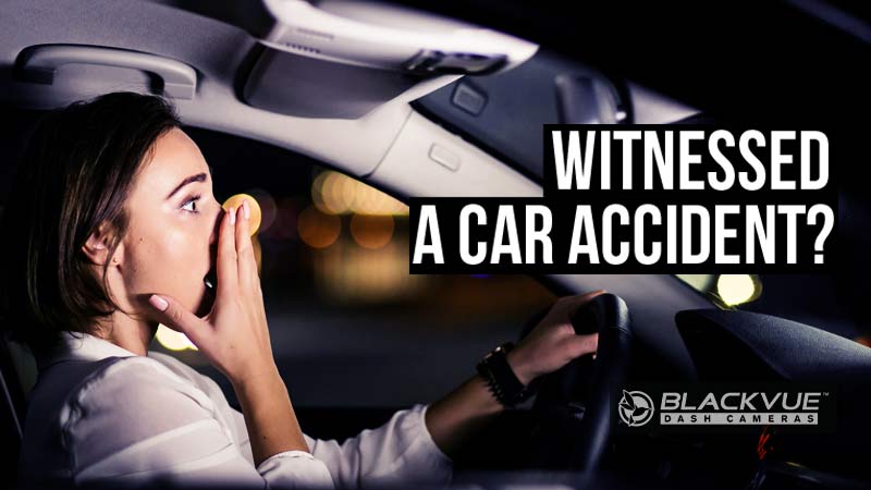 What Should You Do When You Witness a Car Accident?