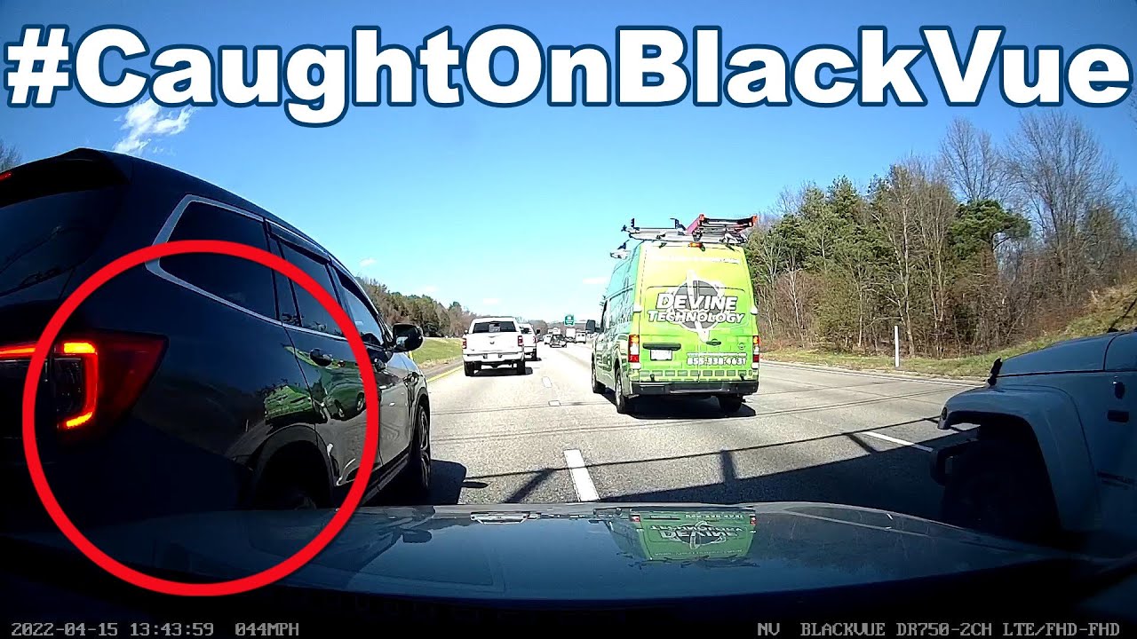 Triple Rear-end Crash #CaughtOnBlackVue
