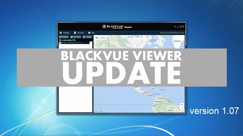 BlackVue Viewer Update – Version 1.07