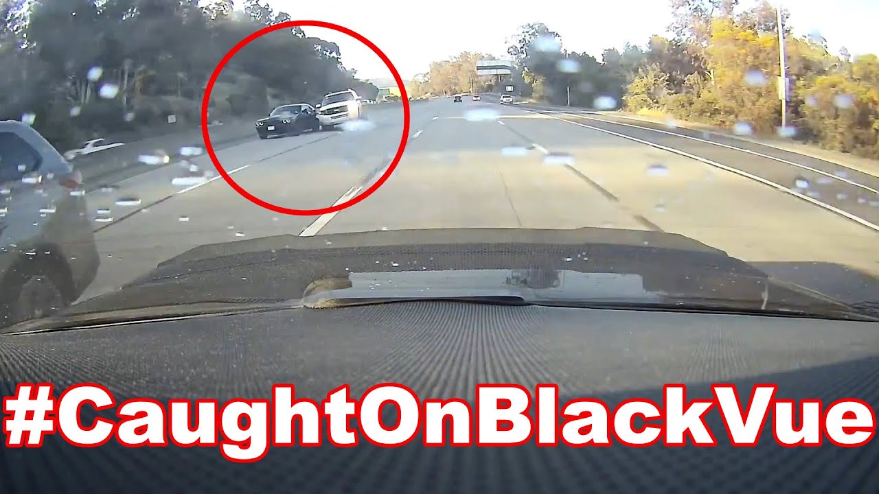 Was It Intentional? Crash On A Highway #CaughtOnBlackVue