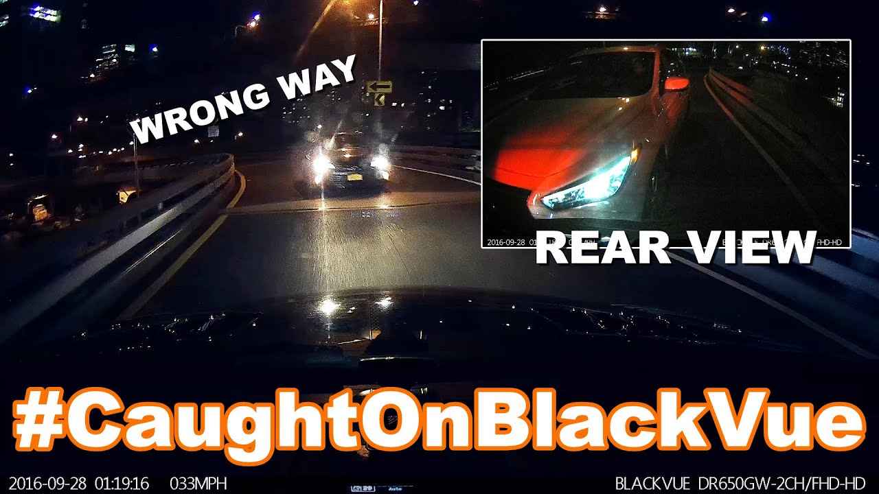 WRONG WAY ON THE RAMP?! Head-on and Rear Close Calls #CaughtOnBlackVue